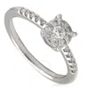 Salvini Daphne 18k White Gold 0.26 Ct Diamond Ring