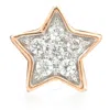 Salvini I Segni Rose Gold 0.03 Ct Diamond Single Earring