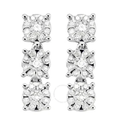 Salvini Ladies 18k White Gold Daphne Diamond Earrings In White/gold Tone