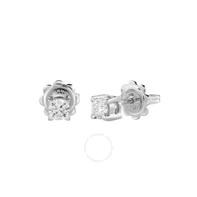 Salvini Ladies White Gold Brilliant Beat Earrings In White/gold Tone