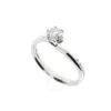 Salvini Ladies White Gold Lavinia Solitaire Diamond Ring In White/gold Tone
