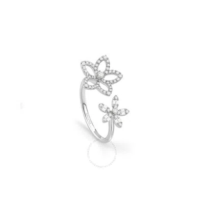 Salvini Ladies White Gold Magia Garden Diamond Ring In Metallic