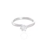 Salvini Lavinia Solitaire 18k White Gold 0.35 Ct Diamond Ring