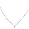 Salvini Lavinia White Gold 0.30 Ct G Solitaire Necklace