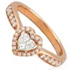 Salvini Magia 18k Rose Gold 0.45 Ct Diamond Ring
