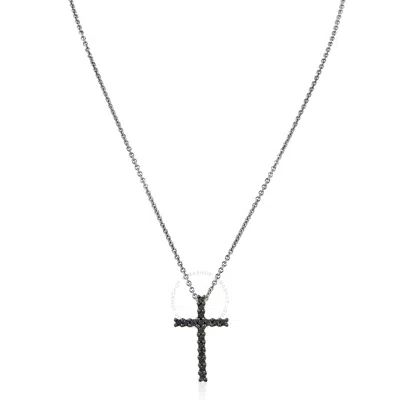 Salvini Virginia White Gold 0.35 Ct Diamond Cross Necklace