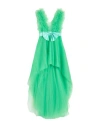 Salvo Martorana Woman Maxi Dress Green Size 6 Polyester In Green