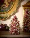 Salzburg Creations 12" Glittering Garnet Tree Tabletop Decoration In Multi
