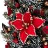 Salzburg Creations 12 Regal Poinsettia Tree In Multi