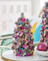 Salzburg Creations 12" Vivid Charm Tree Christmas Decoration In Multi