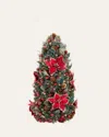 Salzburg Creations 18" Regal Poinsettia Christmas Tree