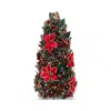 Salzburg Creations 18 Regal Poinsettia Tree In Multi