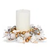 Salzburg Creations 4 Brilliant Frost Candle Wreath Ring In Multi