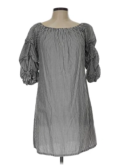 Pre-owned Sam & Jess Casual Dress In Gray