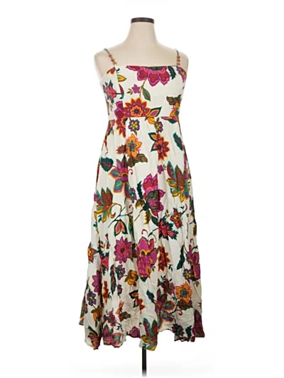 Pre-owned Sam & Jess Casual Dress In Ivory