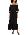 Sam & Jess Sam Jess Womens Off The Shoulder Top Maxi Skirt In Black
