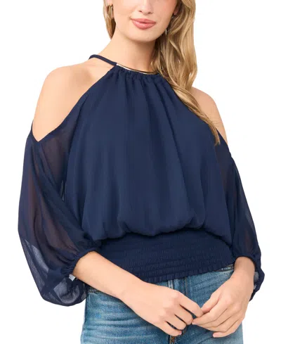 Sam & Jess Top In Blue