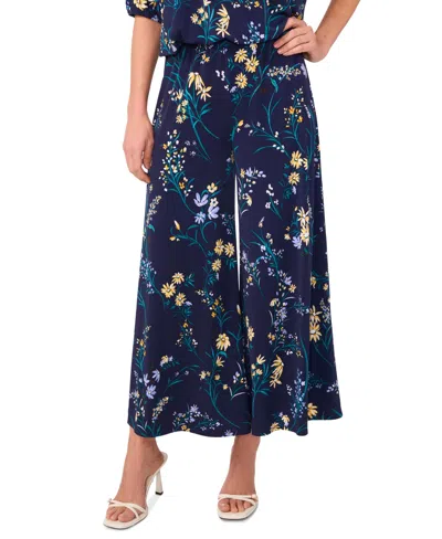 Sam & Jess Women's Relaxed Wide-leg Pull-on Pants In Symphonic Sunset