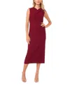 Sam & Jess Women's Sleeveless Midi Dress In Red