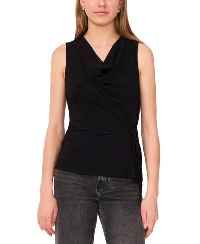 Sam & Jess Women's Sleeveless Side-tie Top