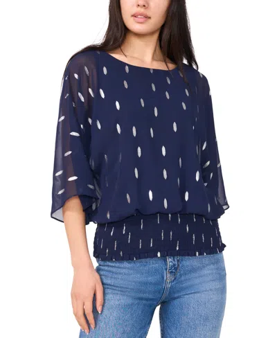 Sam & Jess Women's Smocked-waist Top