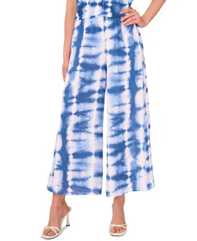 Sam & Jess Women's Tie-dyed Pull-on Wide-leg Pants In Multi