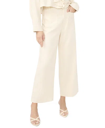 Sam & Jess Women's Wide-leg Ankle Length Pants In Neutral