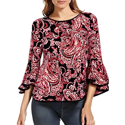 Sam & Jess Womens Crewneck Blouse Pullover Top