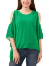 Sam & Jess Womens Round Neck Dressy Cold Shoulder In Multi