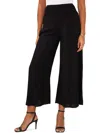 Sam & Jess Women's Challis Smocked-waist Wide-leg Pants In Black
