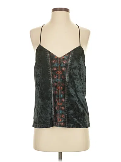 Pre-owned Sam & Lavi Sleeveless Blouse In Black