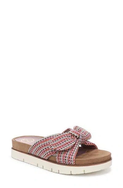 Sam & Libby Astrid Knot Slide Sandal In Multi