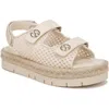 Sam & Libby Women's Austin Double Strap Flatform Sandals In Modern Ivory