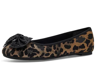Sam & Libby Carlin 5 Women's Flat Shoes Bronze: 9 M, Polyester In Brown