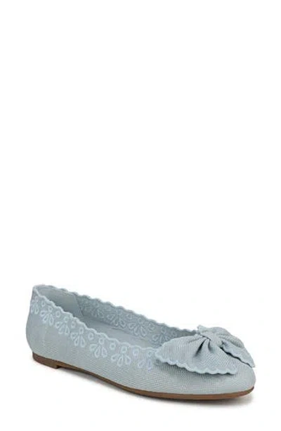 Sam & Libby Carlin Ballet Flat In Blue