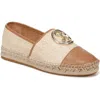 Sam & Libby Celeste 2 Espadrille Flat In Natural/light Cuoio Brown