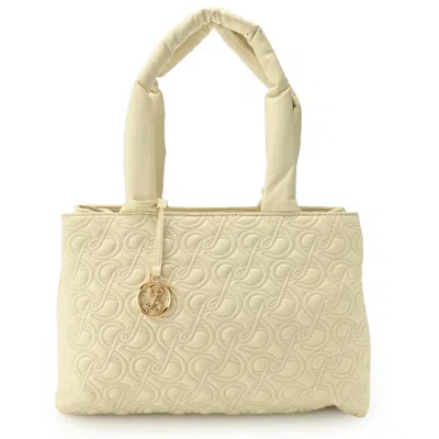 Sam & Libby Dina Quilted Large Tote Bag In White