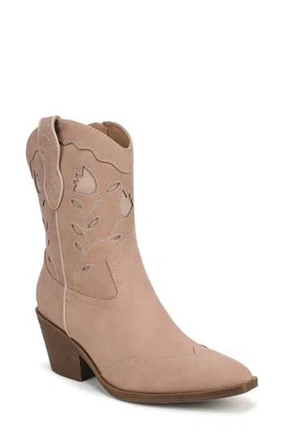 Sam & Libby Flash Western Faux Leather Bootie In Multi