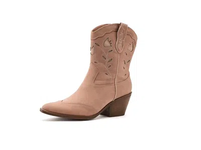 Sam & Libby Flash Western Short Boots In Pink