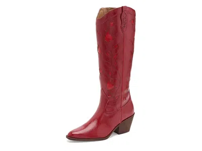 Sam & Libby Francy Women's Boots Verona Red: 8.5 M, Synthetic