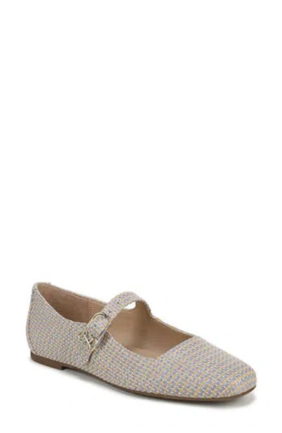 Sam & Libby Fredi Mary Jane Flat In Iris Sage Multi