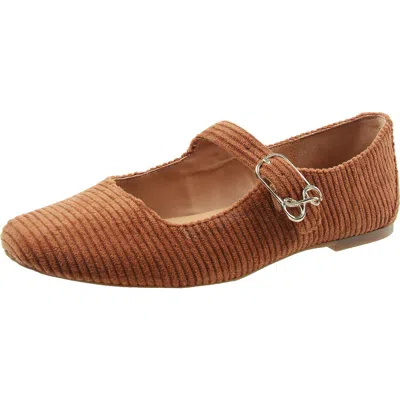 Sam & Libby Fredi Womens Buckle Square Toe Mary Janes In Green