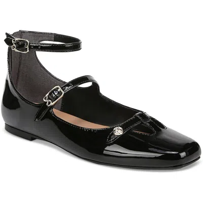 Sam & Libby Frida Womens Buckle Manmade Mary Janes In Black