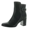 Sam & Libby J1990s3 Womens Buckle Manmade Booties In Black