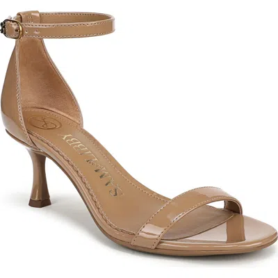 Sam & Libby Jasmina Faux Leather Ankle Strap Sandal In Brown