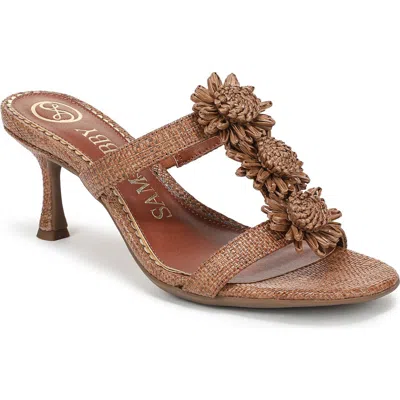 Sam & Libby Joy Slide Sandal In Brown