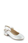 Sam & Libby Kids' Bianca Grace Mary Jane Dress Shoe In White