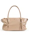 Sam & Libby Sam And Libby Onyx Belted Satchel Bag In Neutral