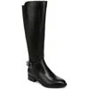 Sam & Libby Sam Libby Womens Percy Regular Calf Knee High Riding Boots Regular Wide Calf In Black
