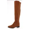 Sam & Libby Peyton Womens Pull On Tall Over-the-knee Boots In Brown